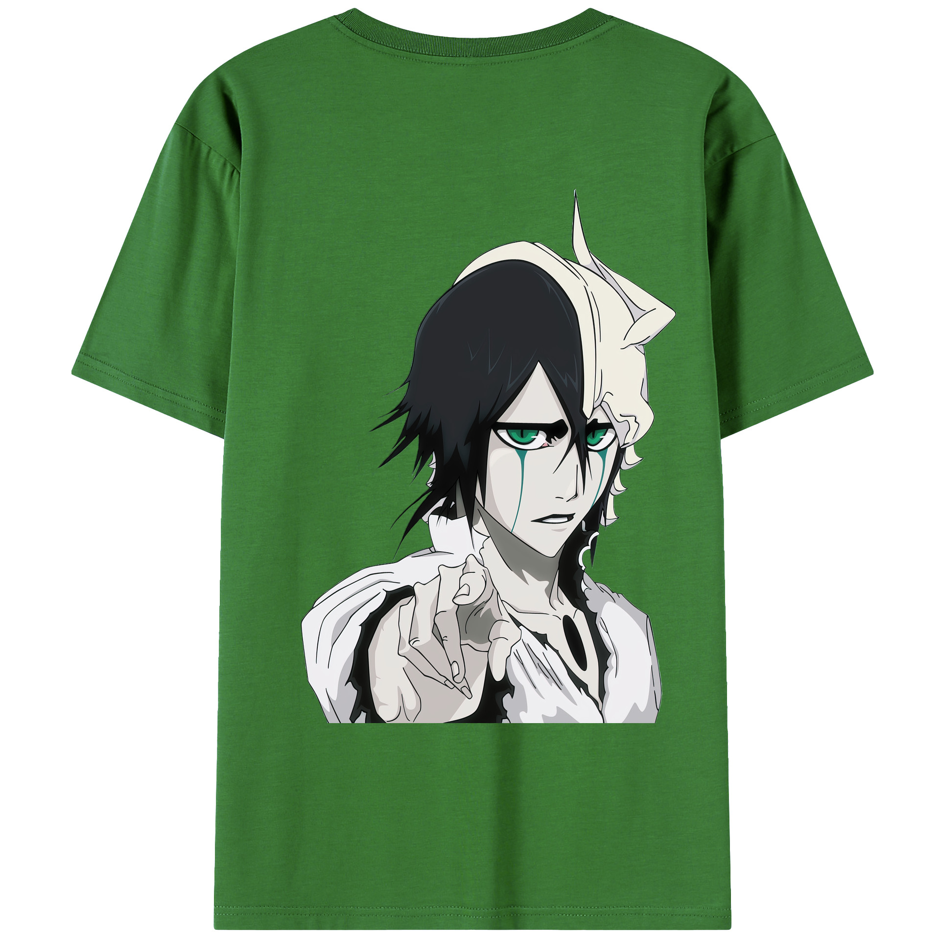 （画像用） ブリーチ ウルキオラ·シファー BLEACH Ulquiorra cifer レディース半袖Tシャツ(バックプリント)